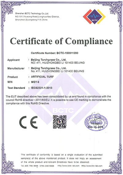 RoHS Certification